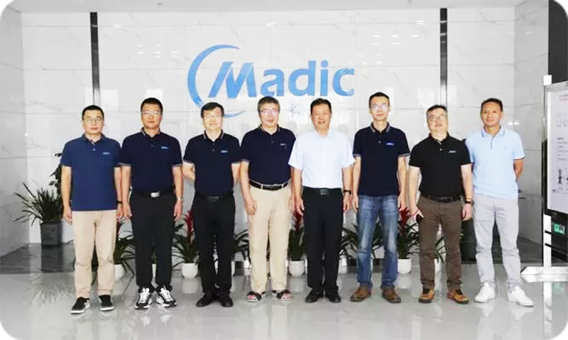 精诚合作，携手共赢——热烈欢迎合作伙伴浙江瑞派医疗科技有限公司前来麦德盈华科技有限公司参观交流!